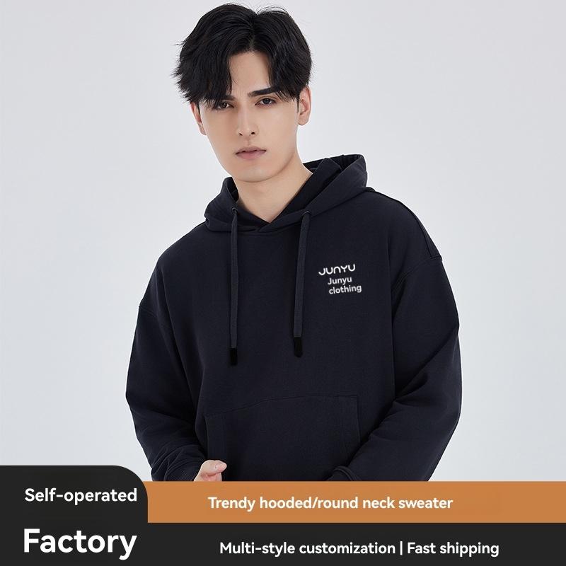 Mens Crest Oversized Hoodie  |  Hoodies & Jackets Clothing Hoodies & Jackets