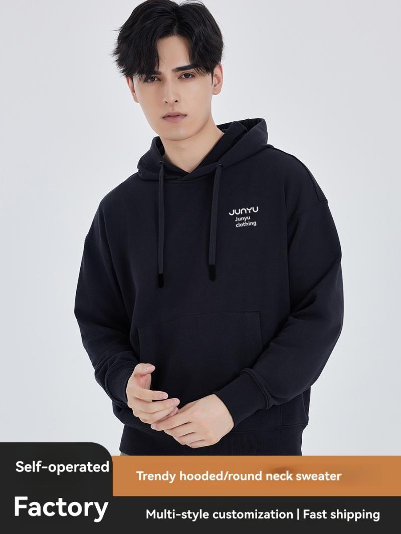 Mens Crest Oversized Hoodie  |  Sweatsuits Clothing Hoodies & Jackets