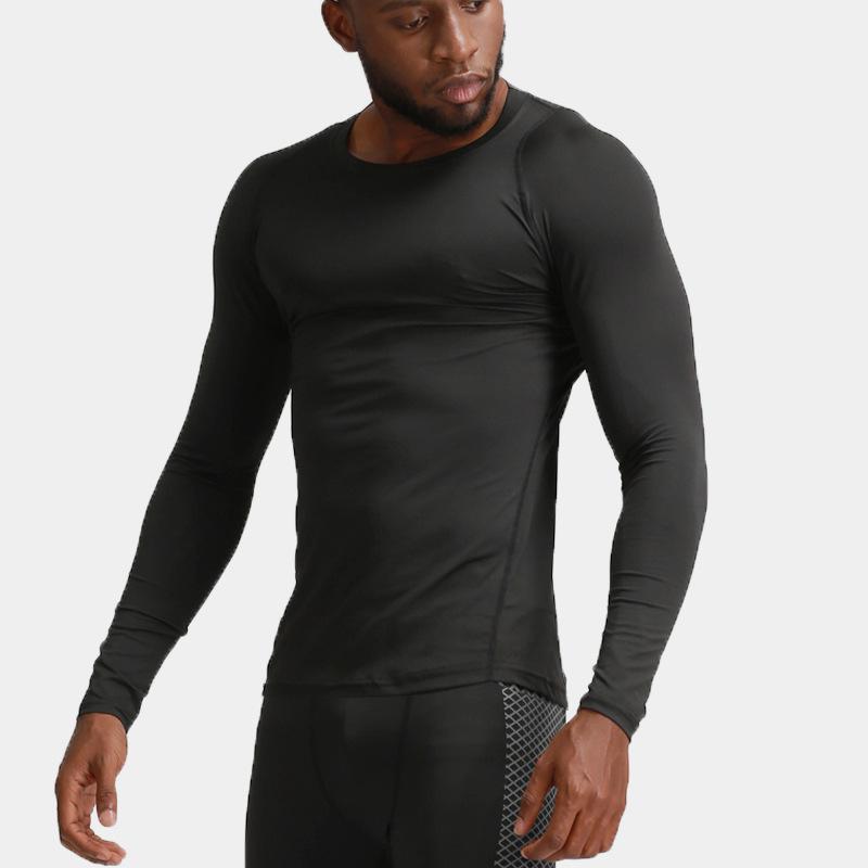 Mens Ribbed Long Sleeve T-Shirt  |  Underwear & Basics Clothing Mens