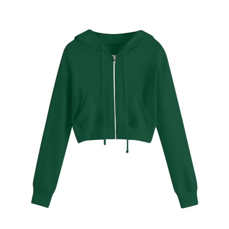 Womens Everywear Cropped Zip Hoodie  |  Sweatsuits Clothing Sweatsuits