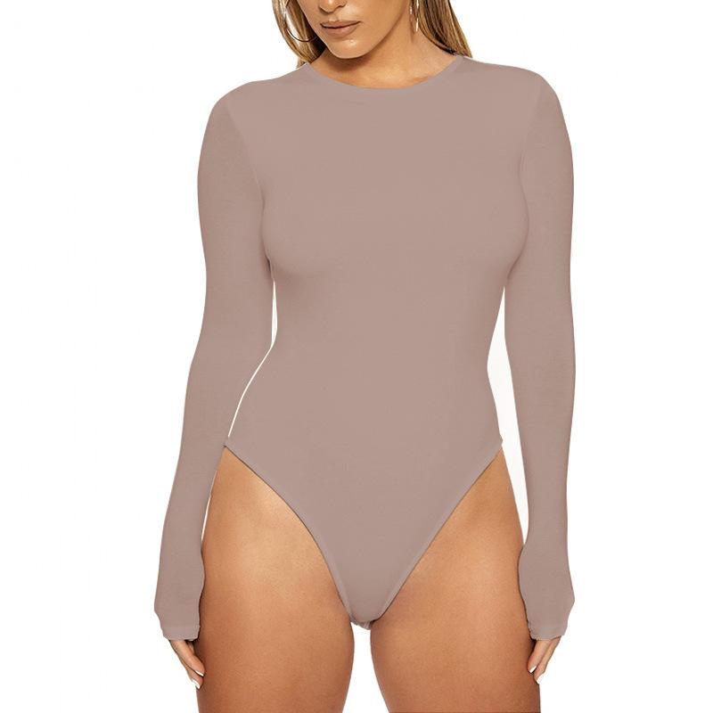 Womens Everywear Long Sleeve Active Bodysuit  |  T-Shirts & Tops Bodysuits Bodysuits