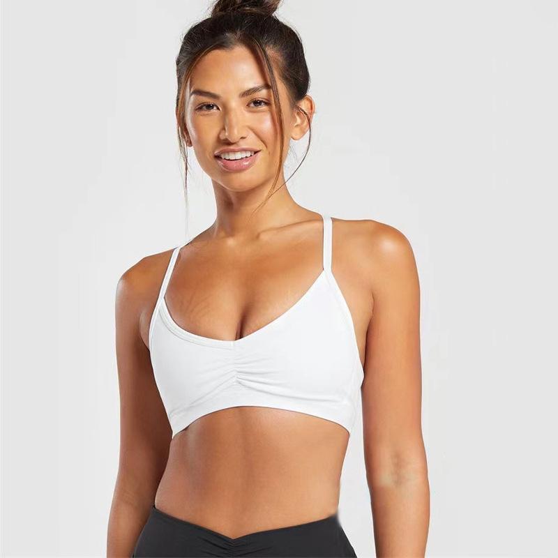 Womens Ruched Sports Bra  |  Sports Bras Clothing Sports Bras